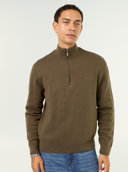 Pull col camionneur grosse jauge - Kiabi