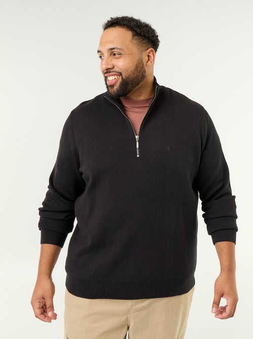 Pull col camionneur grosse jauge - Kiabi