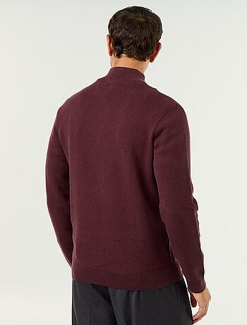 Pull col camionneur grosse jauge