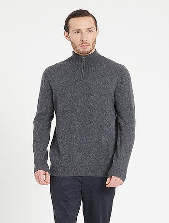 Pull col camionneur homme en cachemire LUKE 4