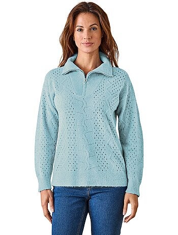 Pull col camionneur zippé - DAXON