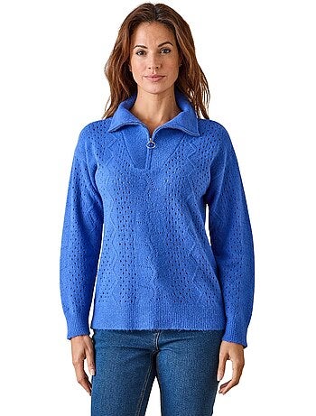 Pull col camionneur zippé - DAXON