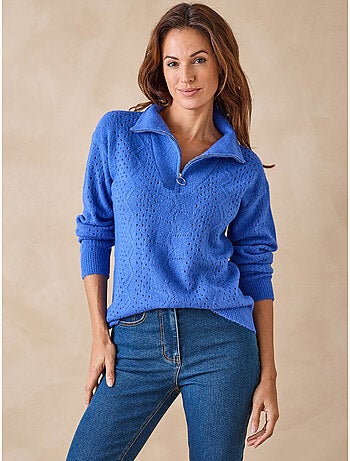 Pull col camionneur zippé - DAXON