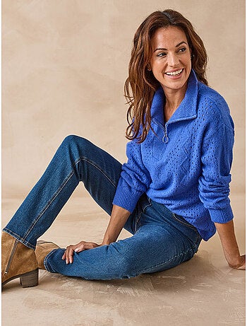 Pull col camionneur zippé - DAXON