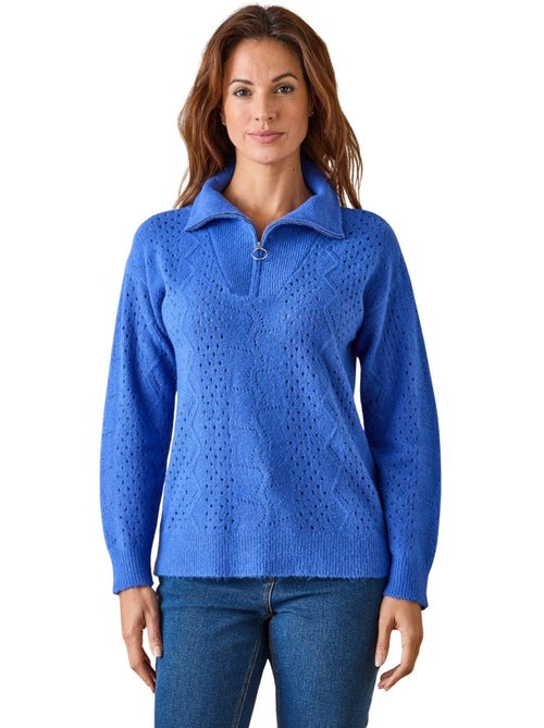 Pull col camionneur zippé - DAXON - Kiabi