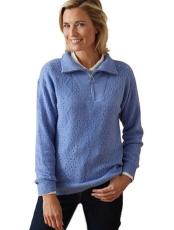 Pull col camionneur zippé - DAXON