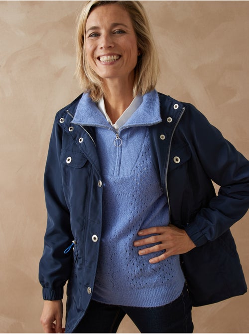 Pull col camionneur zippé - DAXON - Kiabi
