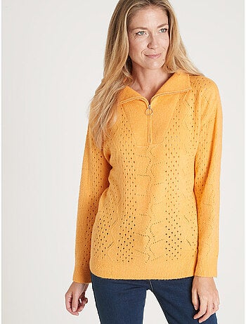 Pull col camionneur zippé - DAXON