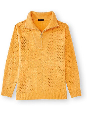 Pull col camionneur zippé - DAXON