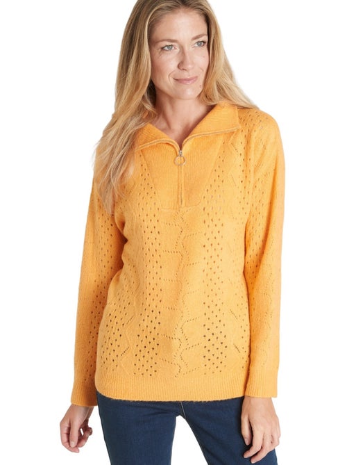 Pull col camionneur zippé - DAXON - Kiabi