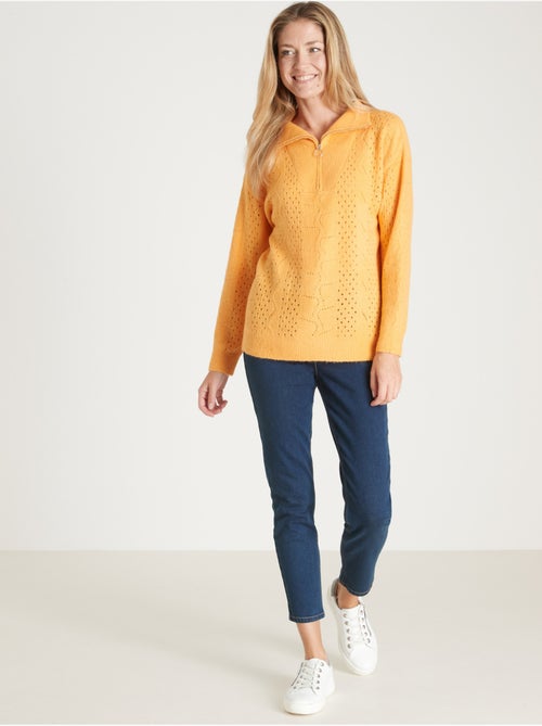 Pull col camionneur zippé - DAXON - Kiabi