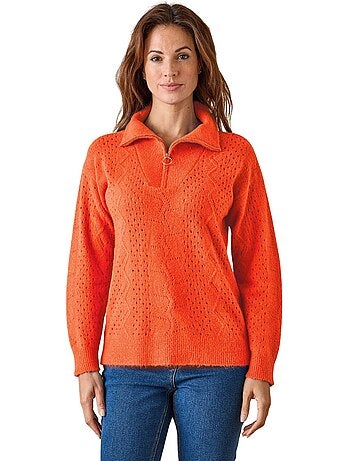 Pull col camionneur zippé - DAXON