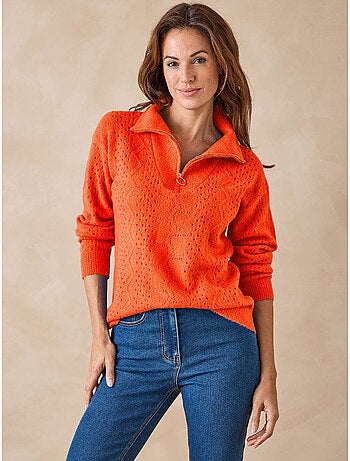 Pull col camionneur zippé - DAXON