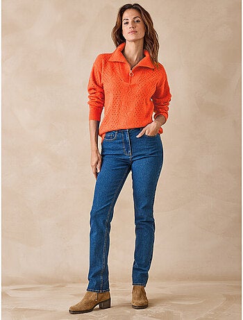 Pull col camionneur zippé - DAXON