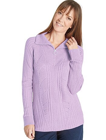 Pull col camionneur zippé - DAXON