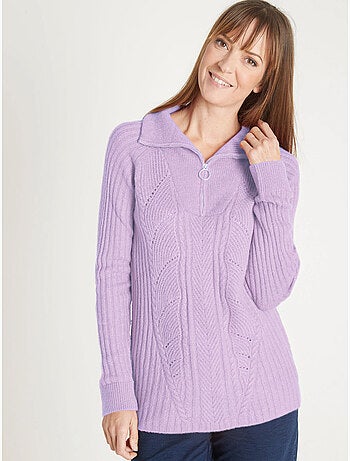 Pull col camionneur zippé - DAXON