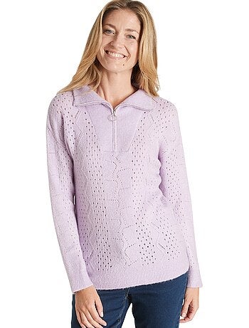 Pull col camionneur zippé - DAXON