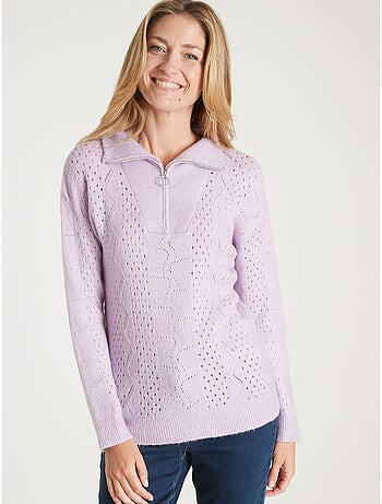 Pull col camionneur zippé - DAXON