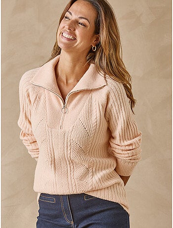 Pull col camionneur zippé - DAXON