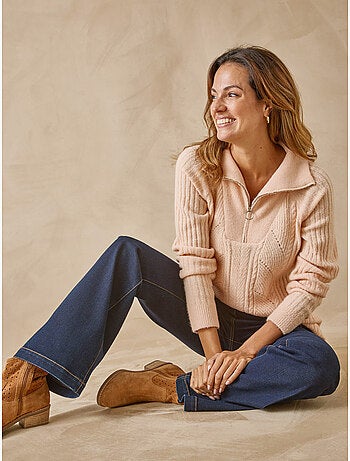 Pull col camionneur zippé - DAXON