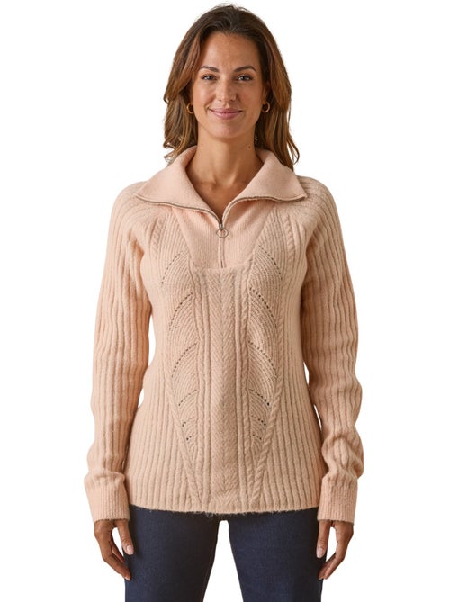 Pull col camionneur zippé - DAXON - Kiabi