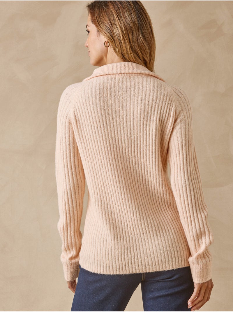 Pull col camionneur zippé - DAXON Peche - Kiabi