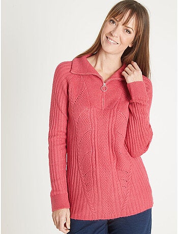 Pull col camionneur zippé - DAXON