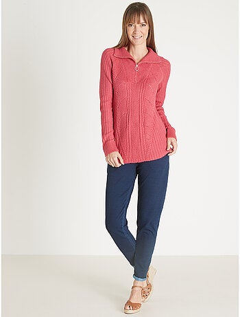 Pull col camionneur zippé - DAXON