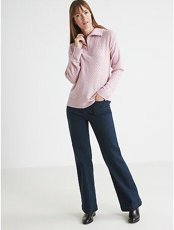 Pull col camionneur zippé - DAXON