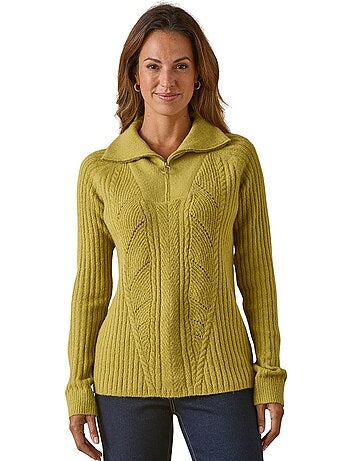 Pull col camionneur zippé - DAXON