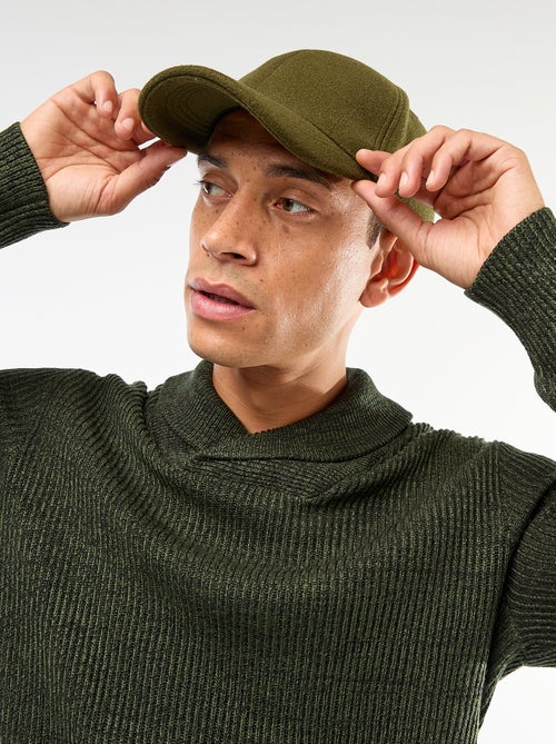 Pull col chale uni - Kiabi