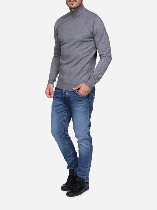 Pull col cheminée - Kenzarro - Kiabi