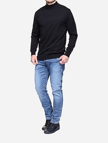 Pull col cheminée - Yves Enzo