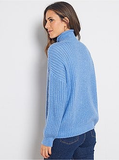 Pull col cheminée - Kiabi