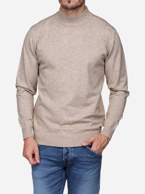 Pull col cheminée - Kiabi
