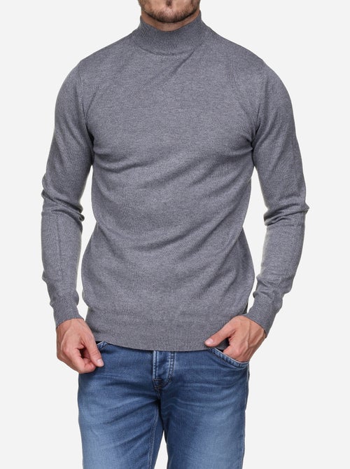 Pull col cheminée - Kiabi