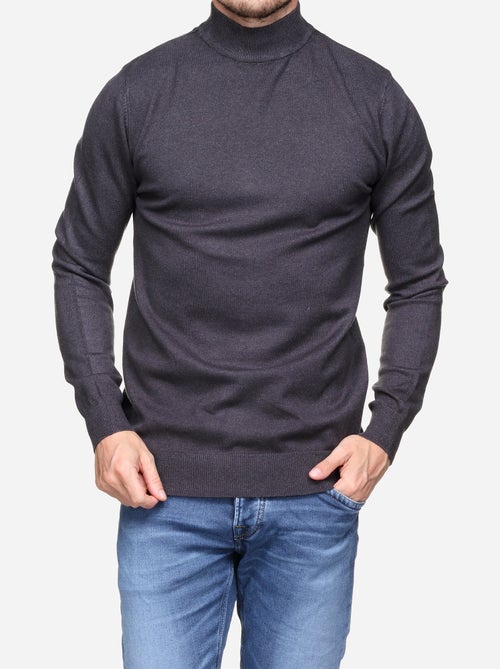 Pull col cheminée - Kiabi