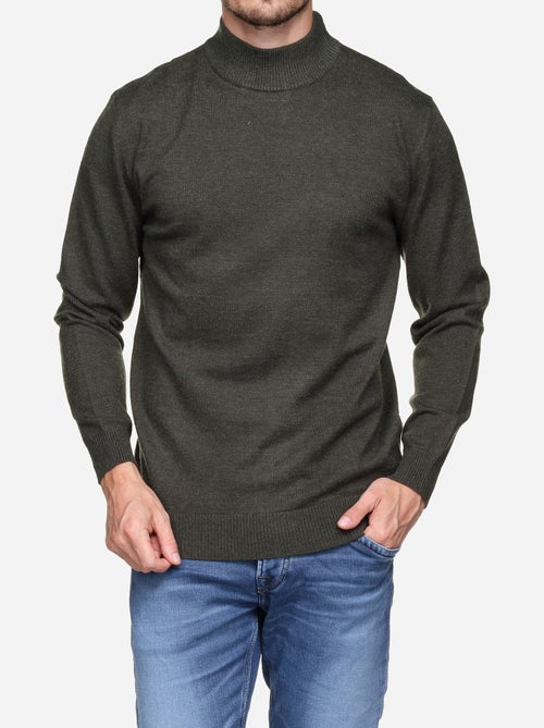 Pull col cheminée - Kiabi