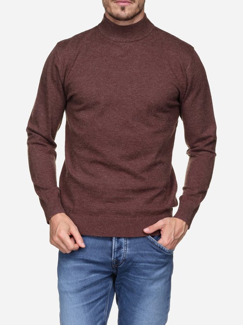Pull col cheminée - Kiabi