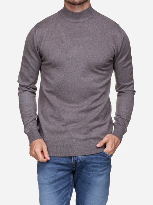 Pull col cheminée - Kiabi