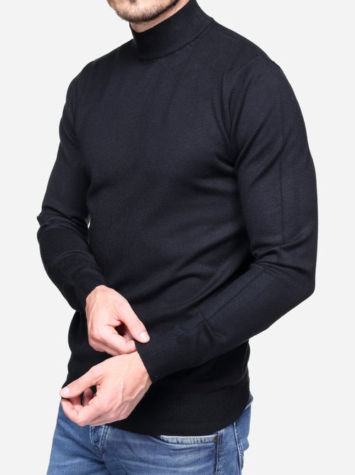 Pull col cheminée - Kiabi