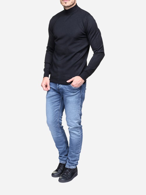 Pull col cheminée - Kiabi