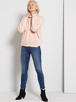 Pull col cheminée - Kiabi