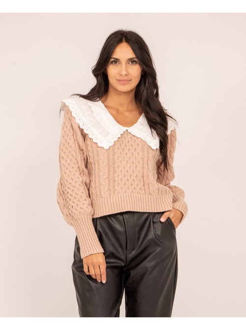 Pull col claudine KOPERA - Kiabi