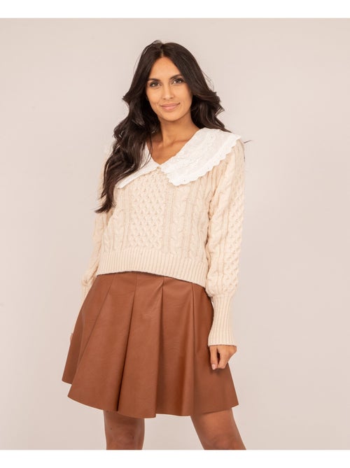 Pull col claudine KOPERA - Kiabi