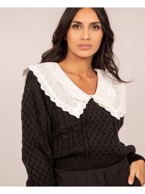 Pull col claudine KOPERA - Kiabi