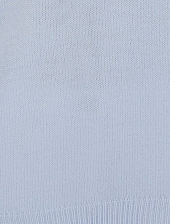 Pull col montant boutonné - Damart