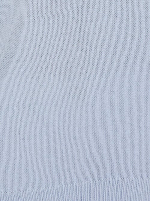 Pull col montant boutonné - Damart - Kiabi
