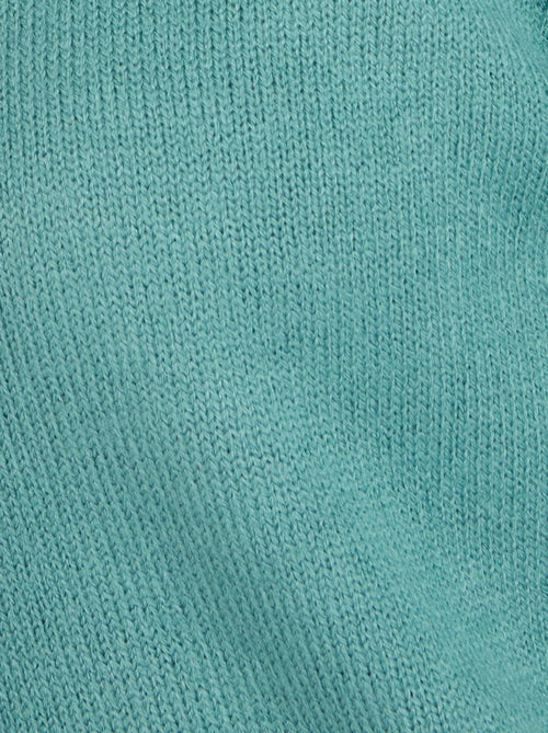 Pull col montant boutonné - Damart - Kiabi