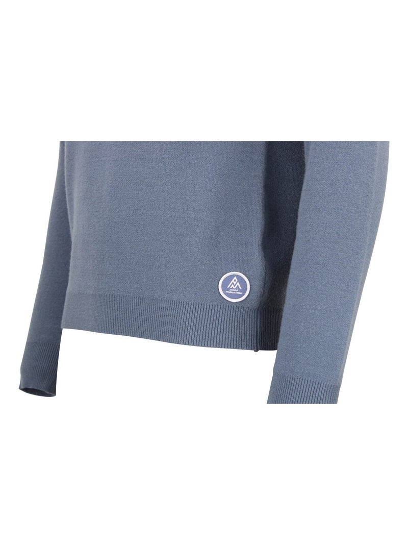 Pull col montant CLYDE - PEAK MOUNTAIN Bleu - Kiabi